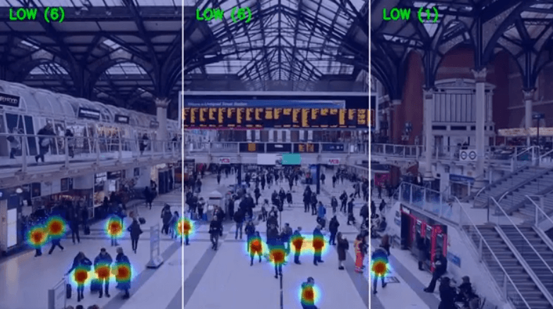 AI-based Crowd Risk Heatmap Analysis System