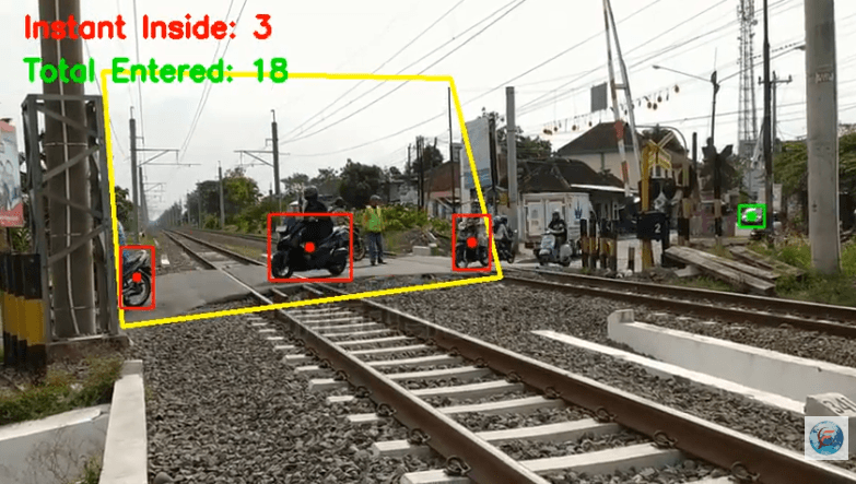 Vehicle Counting at Railway Crossing